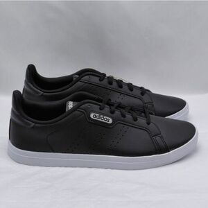Adidas Courtpoint Base Athletic Sneakers Black Casual Tennis Shoes